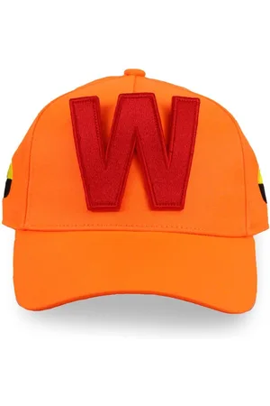 WALTER VAN BEIRENDONCK W embroidered cotton cap