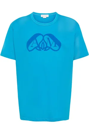 Alexander McQueen Half Seal cotton T-shirt