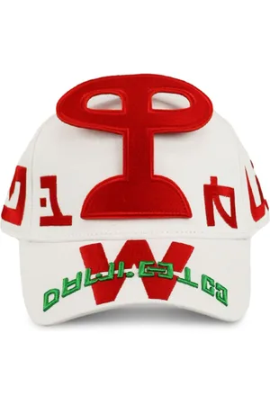 WALTER VAN BEIRENDONCK Embroidered cotton cap