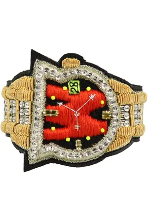 WALTER VAN BEIRENDONCK W embroidered bracelet