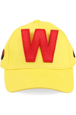 WALTER VAN BEIRENDONCK W embroidered cotton cap