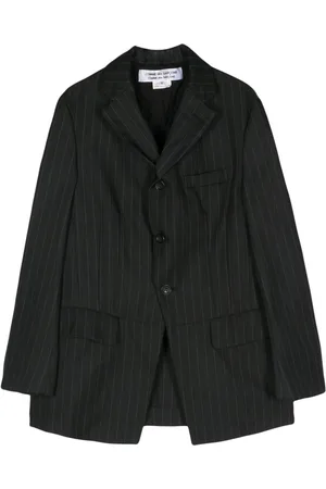 Comme des Garçons Single-breasted pinstripe blazer