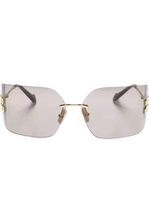 Miu Miu Runway wraparound-frame sunglasses