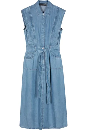 Patrizia Pepe Sleeveless denim dress