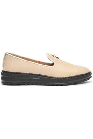 Giuseppe Zanotti Tim logo-lettering loafers
