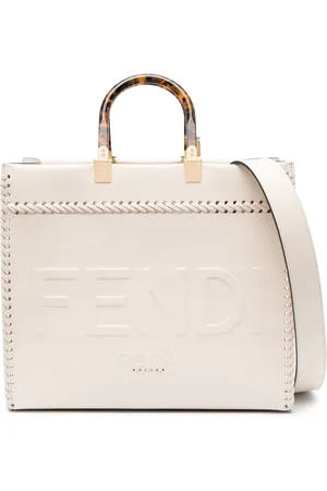 Fendi Medium Sunshine leather tote bag