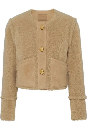Prada Shearling cropped jacket