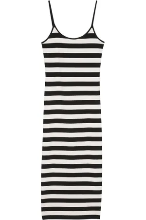 Patrizia Pepe Striped jersey dress
