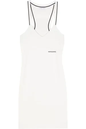 Patrizia Pepe Jacquard-logo dress