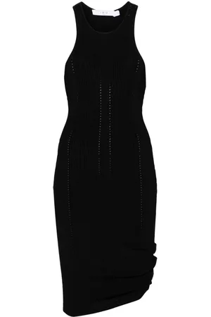 IRO Debbie fine-ribbed midi dress