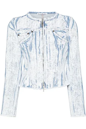 Acne Studios Pigment-print denim jacket