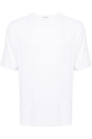 Peter Do Pleat-detail cotton T-shirt