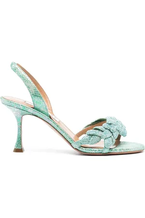 Aquazzura Galactic Flower 75mm sandals