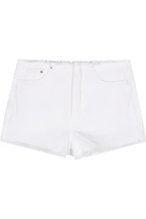 Michael Kors Frayed denim shorts