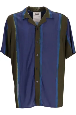 Oas Panelled short-sleeve shirt