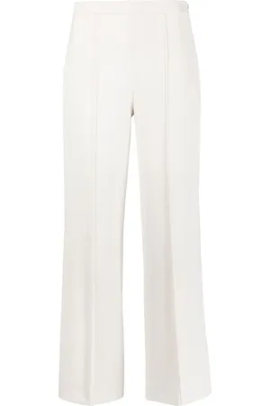 Max Mara Knitted cropped flared trousers