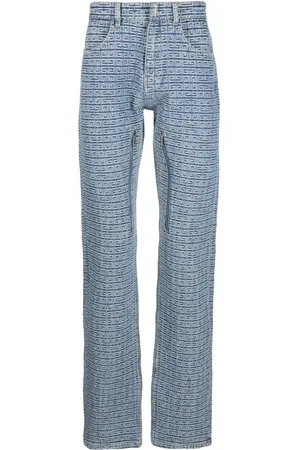 Givenchy 4G-motif straight-leg jeans