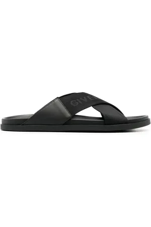 Givenchy Crossover-strap flat slides