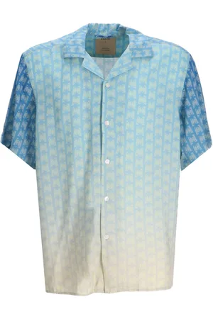 Oas Ombré star-print shirt