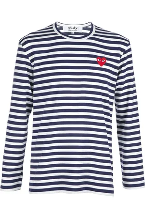 Comme des Garçons Striped long-sleeved t-shirt