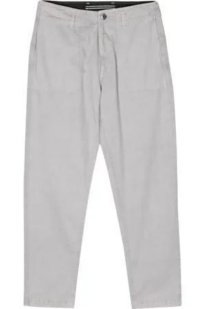 Stone Island Mid-rise tapered trousers