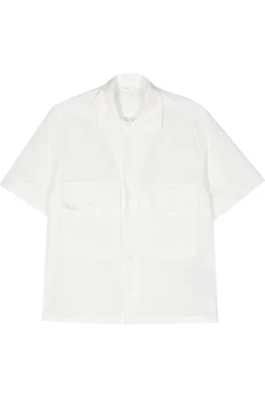 Ten Cate Logo-patch cotton shirt