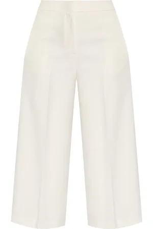 THEORY High-waist wide-leg trousers