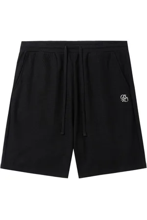 FIVE CM Logo-embroidered track shorts