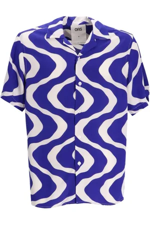 Oas Swirl-print short-sleeve shirt