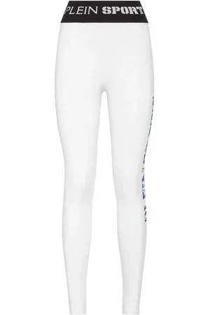 Philipp Plein Logo-print performance leggings