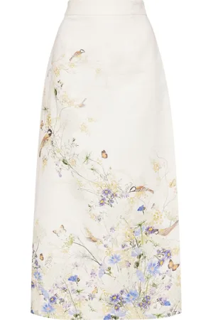 ZIMMERMANN Harmony pencil midi skirt