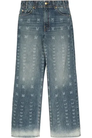 ULLA JOHNSON The Elodie mid-rise wide-leg jeans