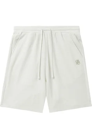 FIVE CM Logo-embroidered track shorts