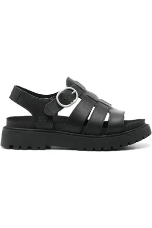 Timberland Logo-debossed leather sandals