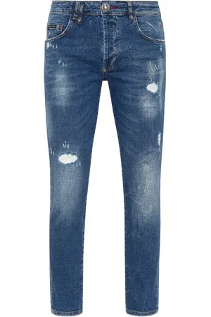 Philipp Plein Lion Circus skinny-cut jeans