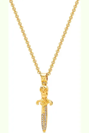 Nialaya Skull Sword pendant necklace
