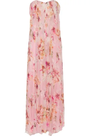 NISSA Floral-print maxi dress