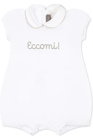 LITTLE BEAR Embroidered stretch-cotton shorties