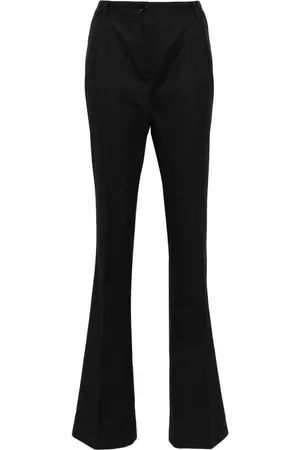 Dolce & Gabbana Pressed-crease palazzo pants