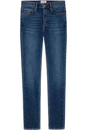 Zadig & Voltaire Mid-rise slim-cut jeans