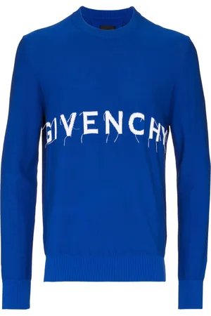Givenchy Intarsia-knit logo jumper