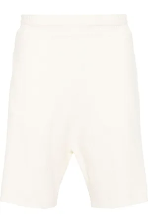 Golden Goose Lionel striped knitted shorts