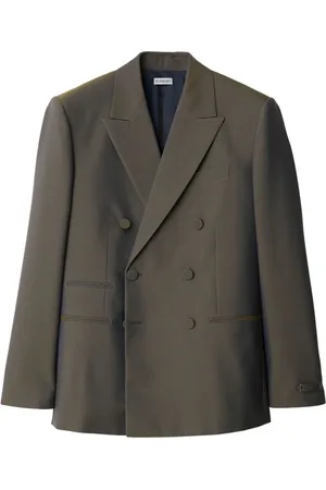 Burberry Double-breasted tailored wool jacket