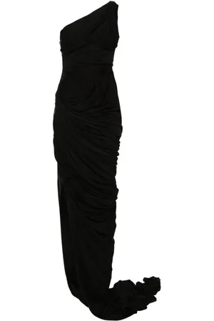Rick Owens Draped one-shoulder maxi dress