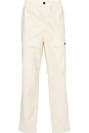 C.P. Company Logo-embroidered cargo trousers