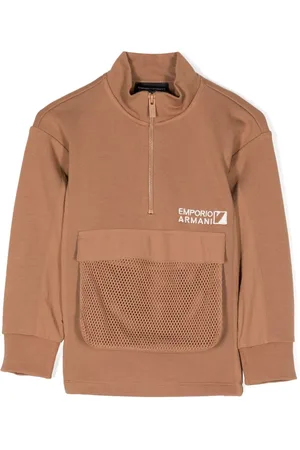 Emporio Armani Logo-embroidered sweatshirt