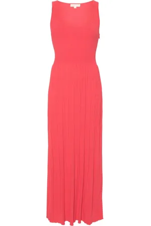 Michael Kors Ribbed sleeveless maxi dress