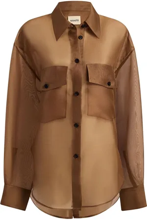 Khaite The Mahmet silk shirt
