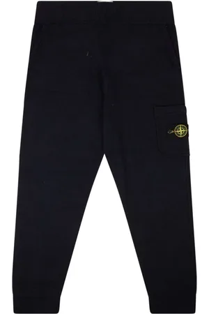 Stone Island Compass-badge jersey track pants