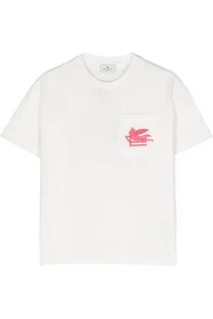 Etro Pegaso-embroidered cotton T-shirt